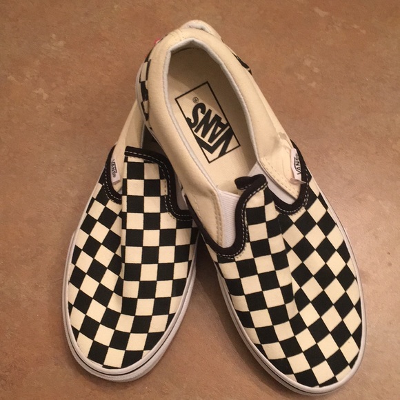 checkered vans original